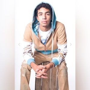 A.Tiziano Casey | Men's Graphic Print Hoodie